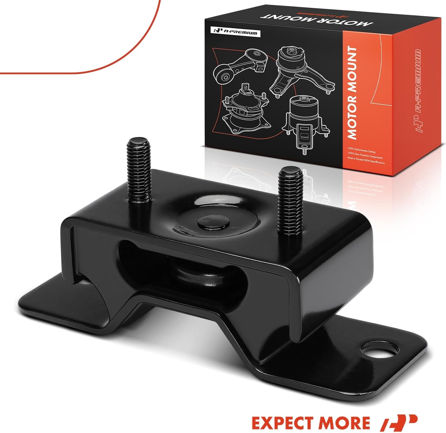 A-Premium Rear Transmission Mount Compatible with Ford Crown Victoria 2003-2011 & Lincoln Town Car 2003-2011 & Mercury Grand Marquis 2003-2011, Marauder 2003-2004, Automatic Transmission