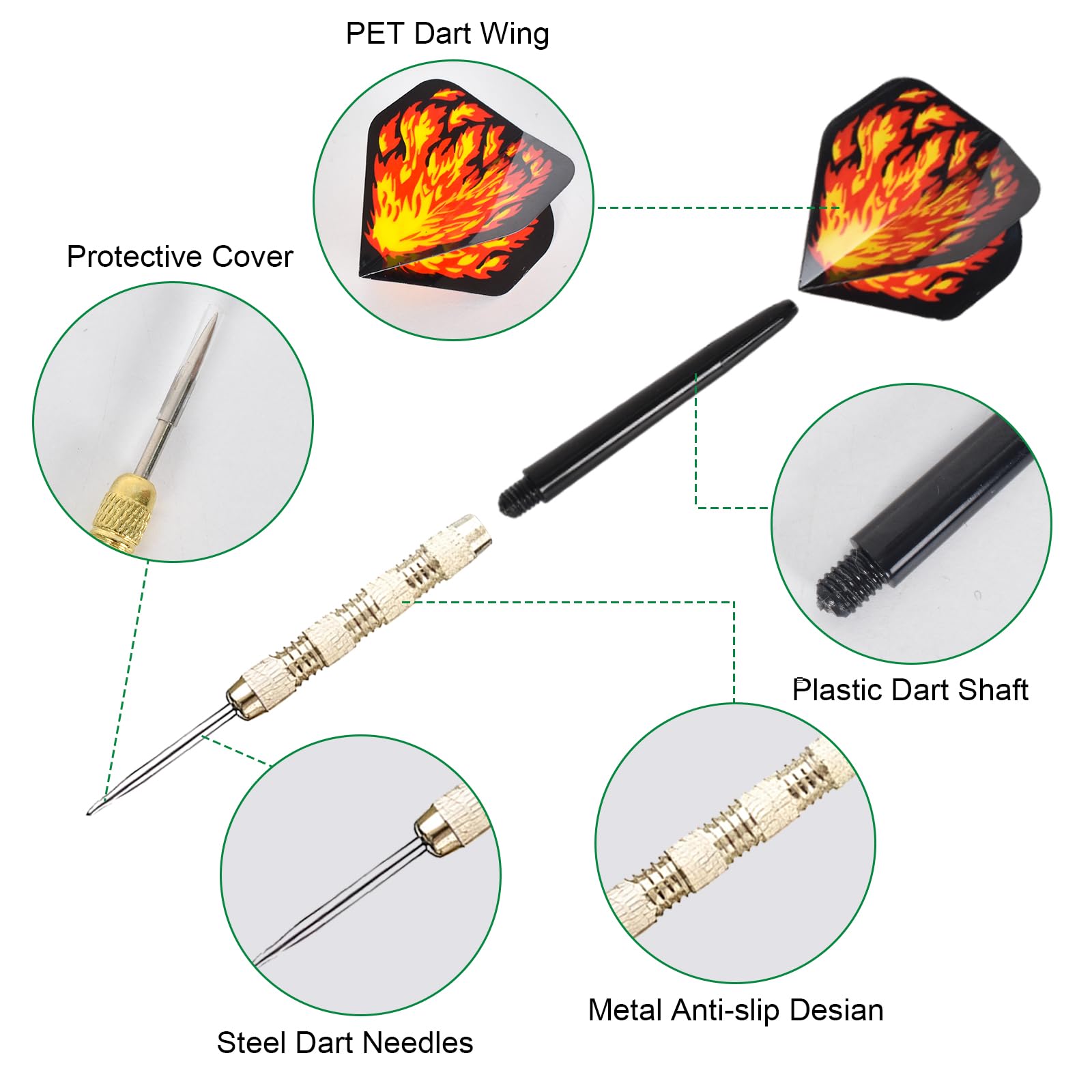 Atlantis Darts Harrows Dardos Ryan Searle 90% Tungsteno | Juego De Dardos Con What Points Does