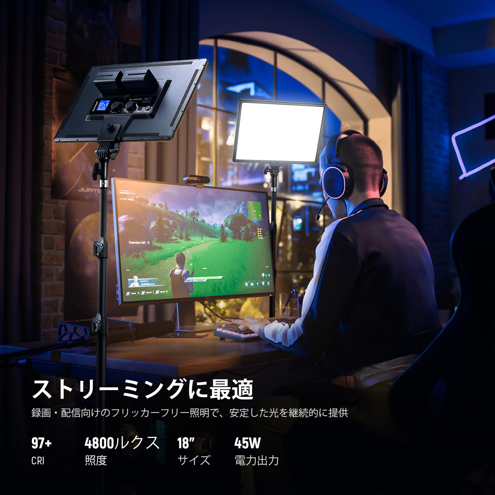 Amourさん専用 LEDビデオライトセット（バッグ付） Amourさん専用 LEDビデオライトセット（バッグ付） LEDライト