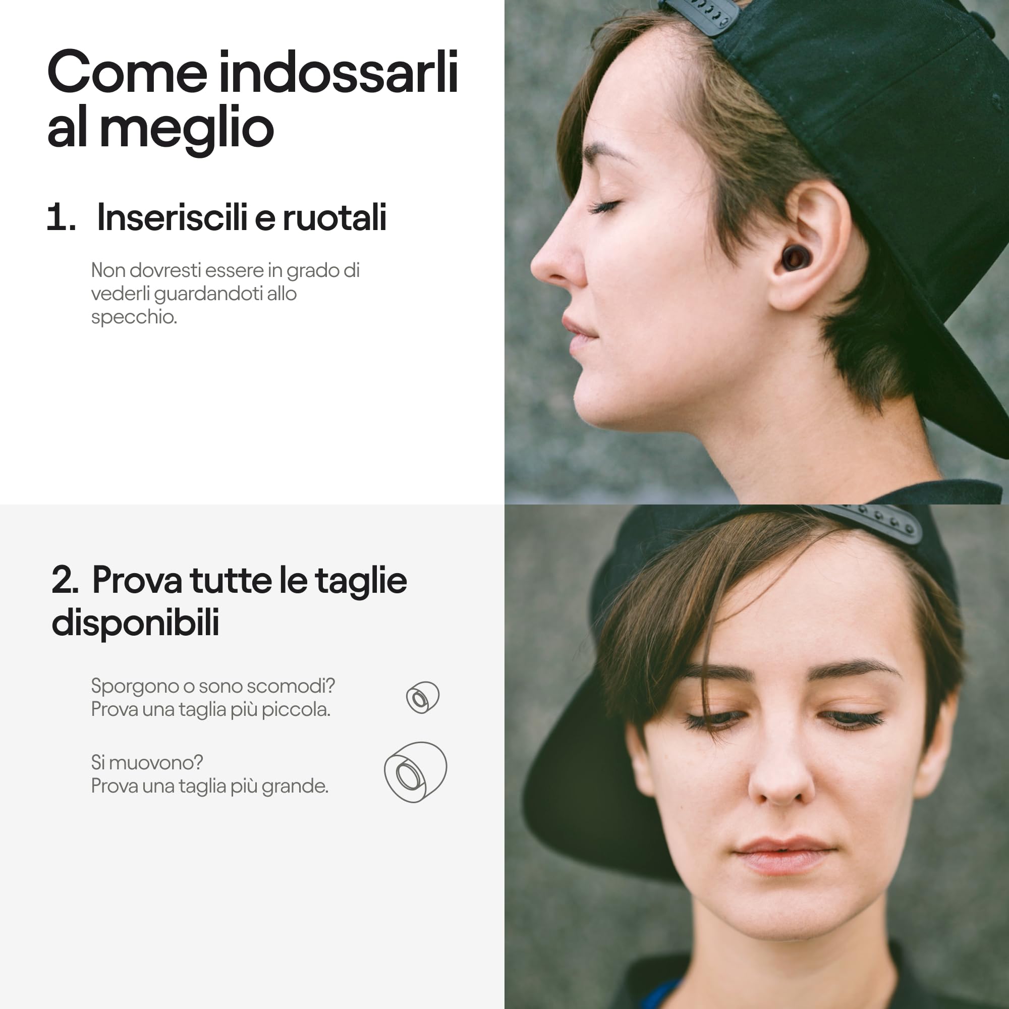 Loop Experience Equinox | Tappi antirumore ad alta fedeltà riutilizzabili | Protezione dell’udito di alta qualità | Perfetti per musica ed eventi | Regolabili | Riduzione del rumore 18 dB SNR