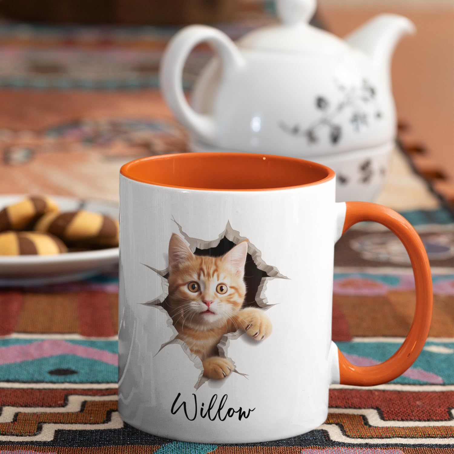 Dailygifts Ginger Lover Printed Ceramic Mug – 11oz Novelty Funny Gift For Coffee Or Tea
