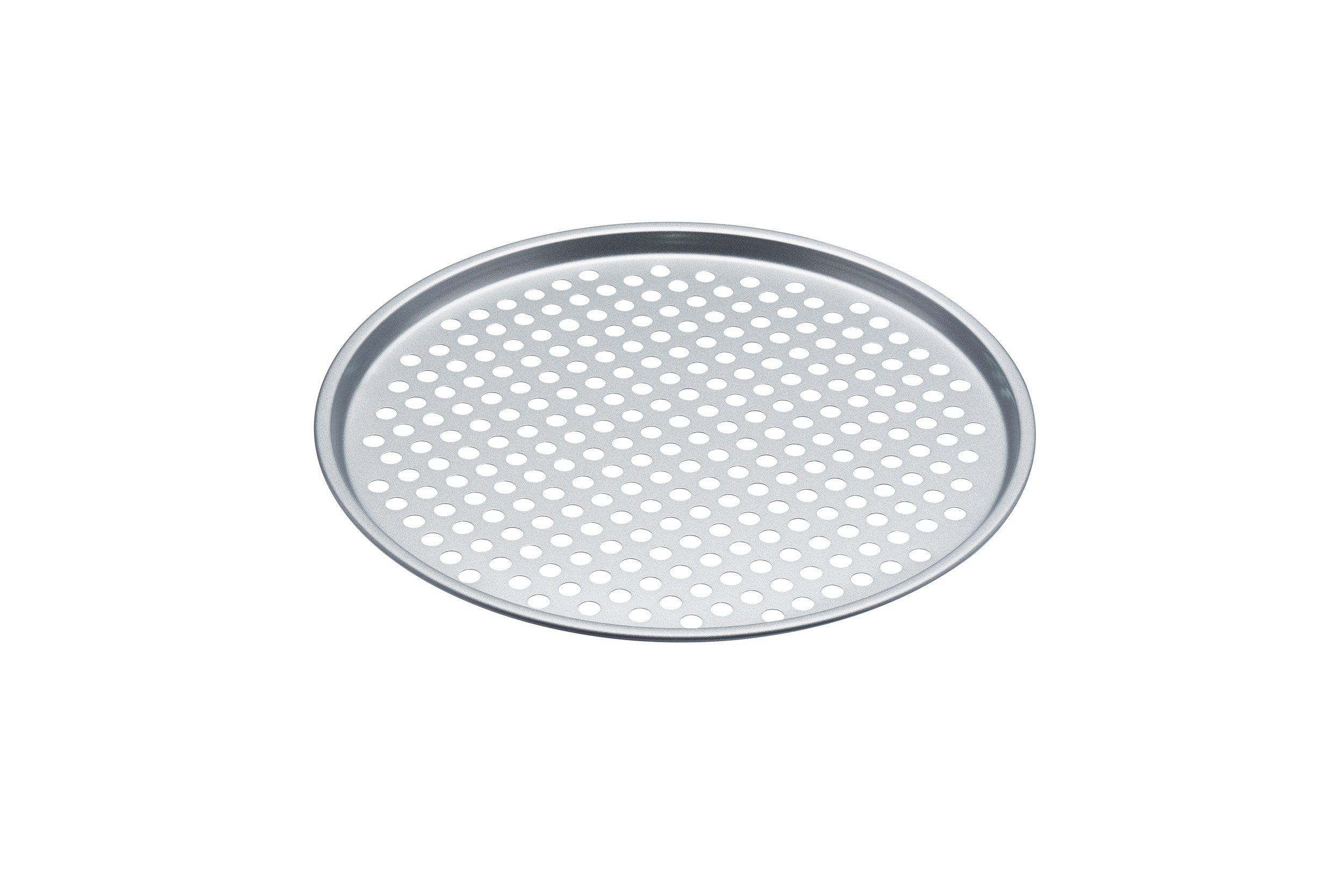 KitchenCraft Perforated Pizza Crisper Pan/Baking Tray, 33 cm (13")