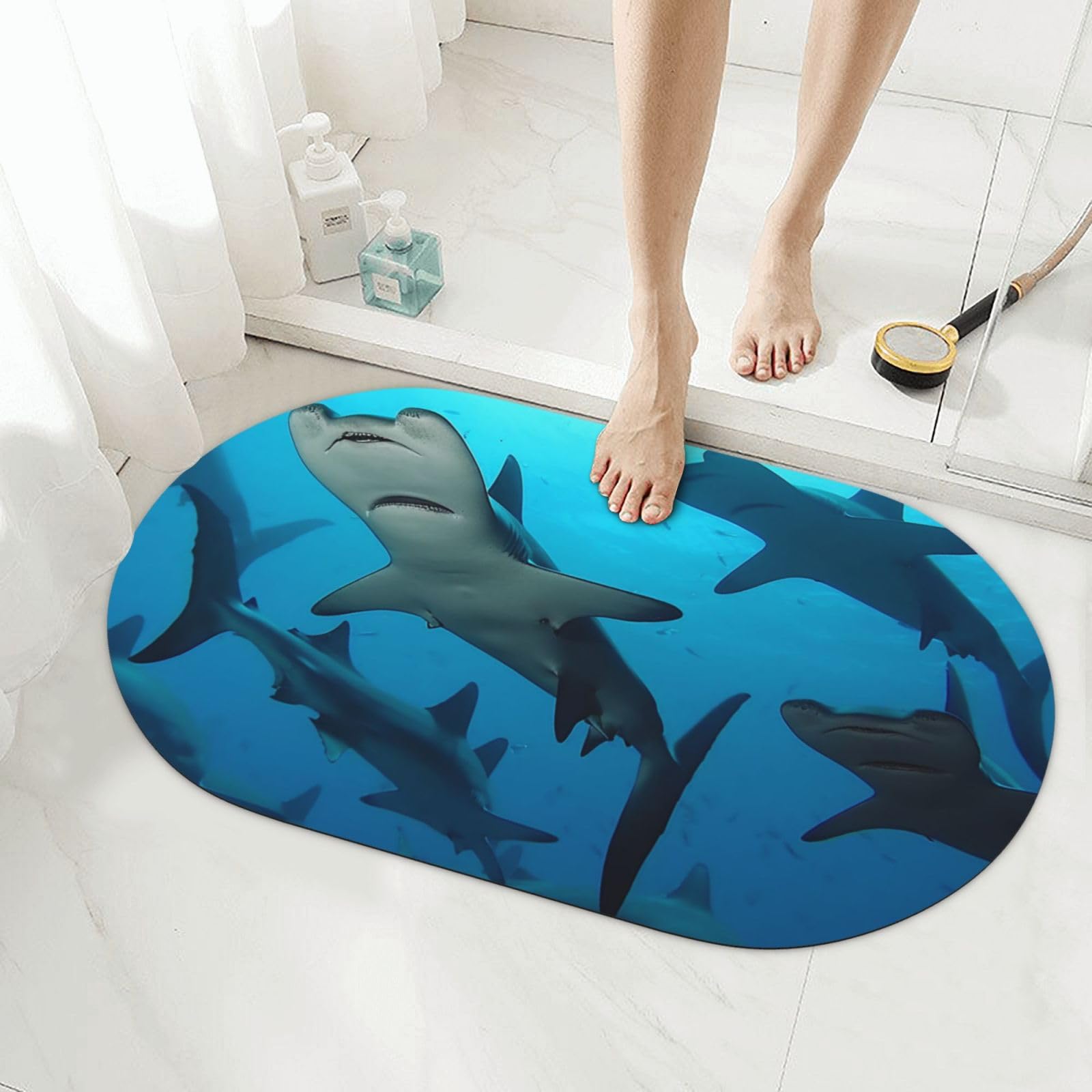 Tapis de bain super absorbant en diatomite à séchage ultra rapide