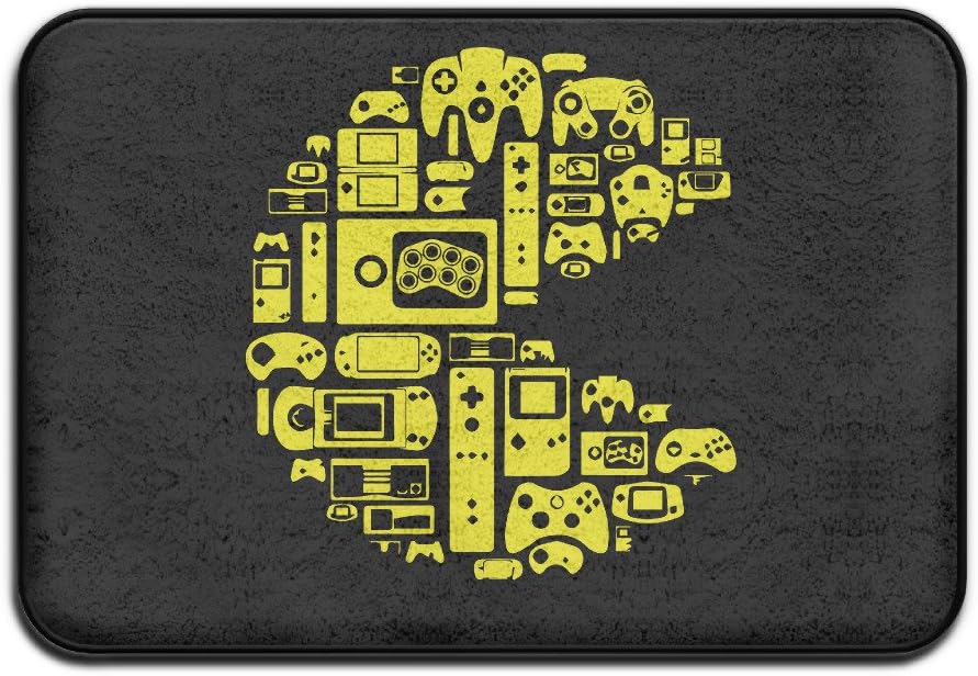 Fengziya Retro Video Game Themed Doormats/Entrance Rug Floor Mats