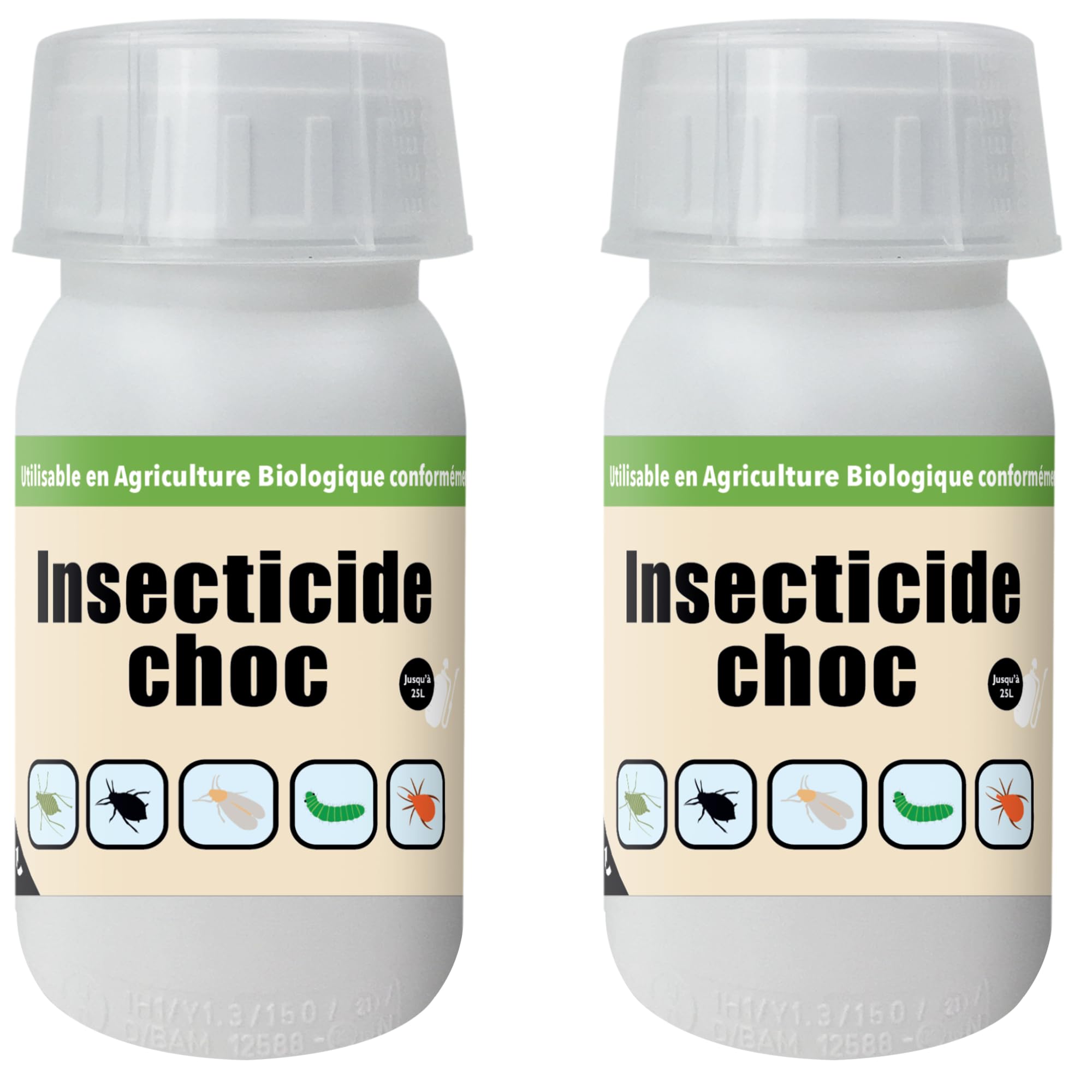 Anti Insectes - Action Choc - Traitement Concentré - 2x 250ml - Acariens Pucerons Ravageurs - NEUPINSPOLY250X2