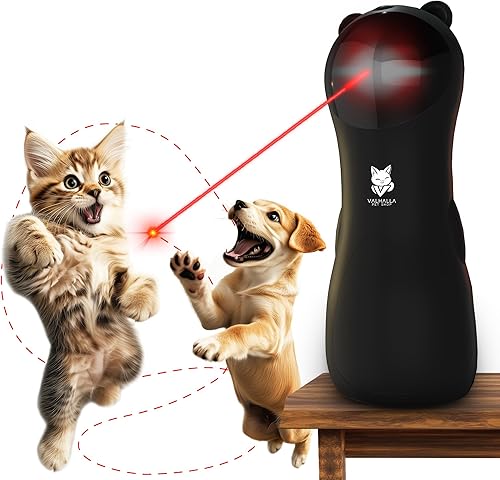 Juguete láser automático para gatos, juguetes láser interactivos para perros, juguetes para gatos de interior, modelo negro raro 2025, múltiples