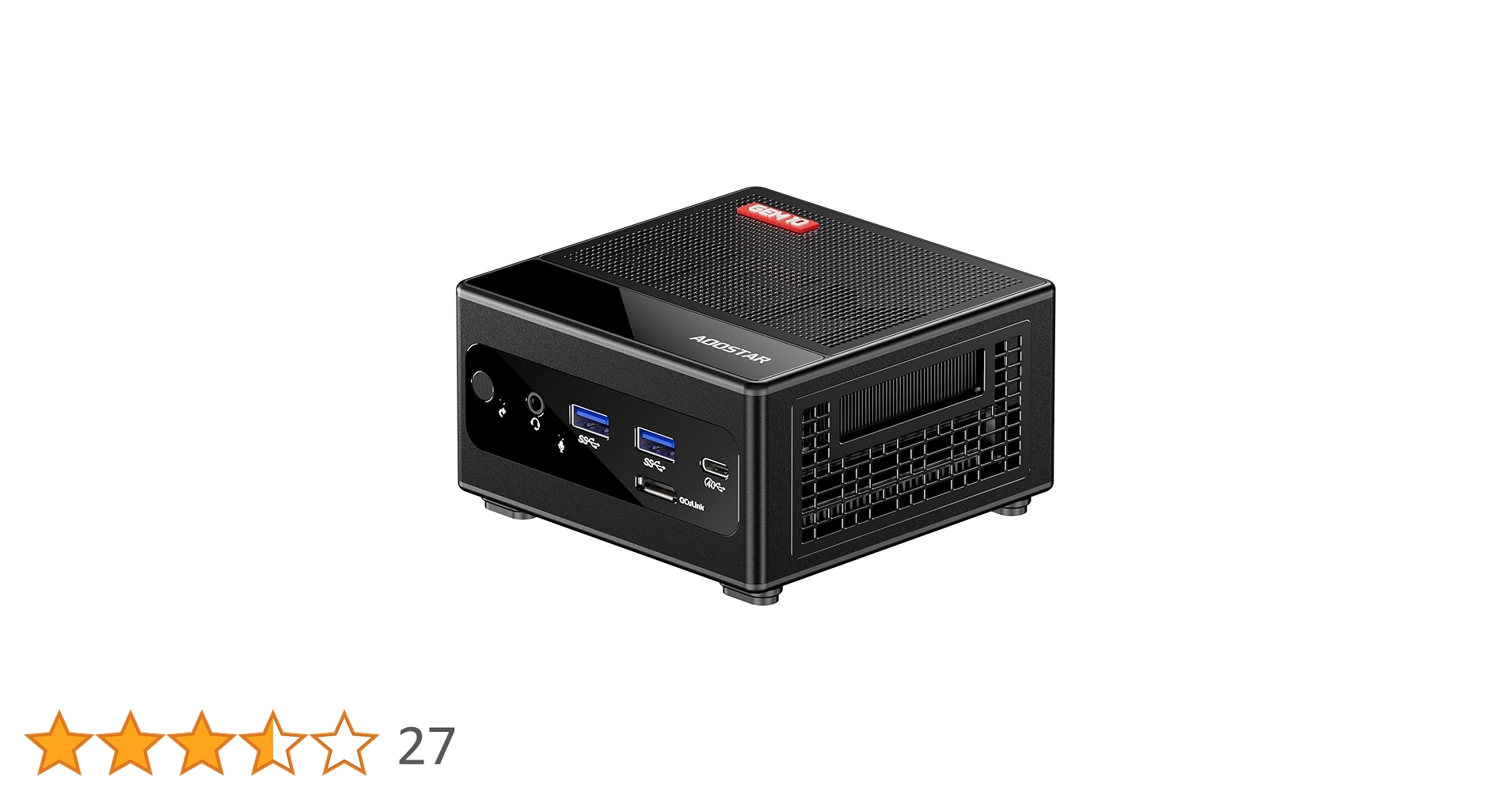 Amazon.co.jp: AOOSTAR GEM10 ミニPC Ryzen 7 6800H 32GB LPDDR5