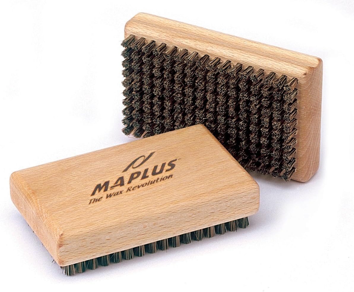 Maplus Hard Horsehair Ski & Snowboard Brush Sports & Outdoors