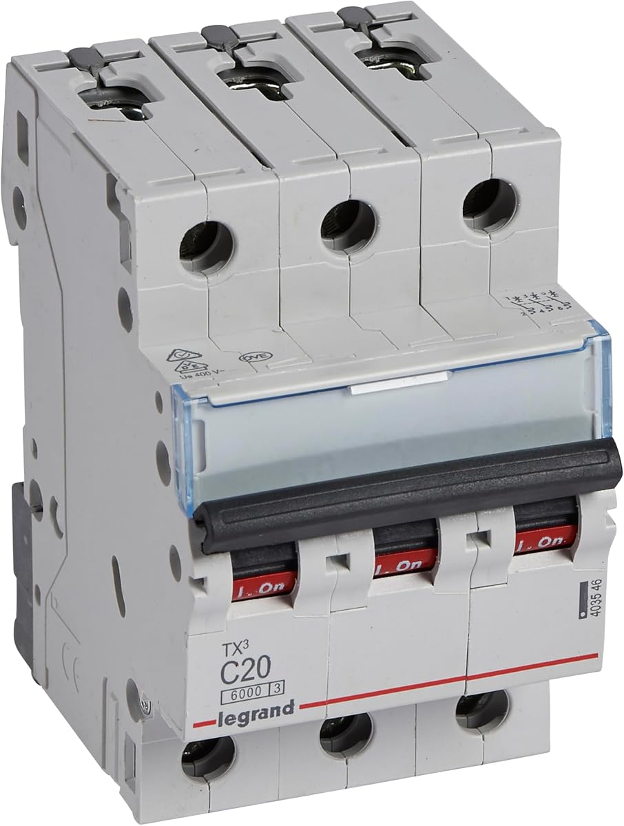 403546 Disyuntor Miniatura TX3 LS C20A 3 Polos 6 kA 3M
