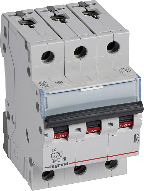 403546 Disyuntor Miniatura TX3 LS C20A 3 Polos 6 kA 3M