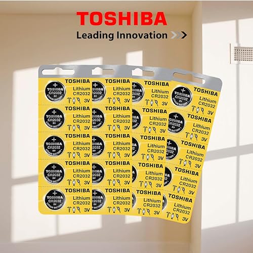 Miniatura 4 de Toshiba CR2032 Batería de moneda de litio de 3 voltios (15 baterías)