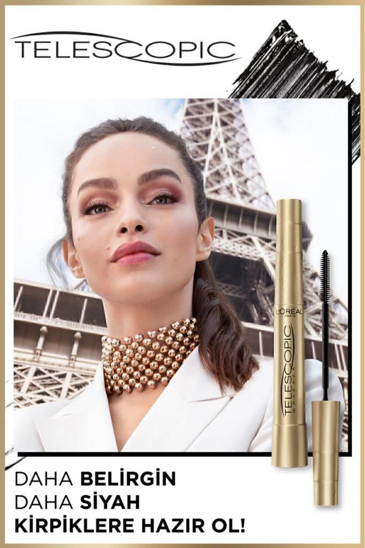 L'Oreal Paris Telescopic Siyah Maskara 2'li Set