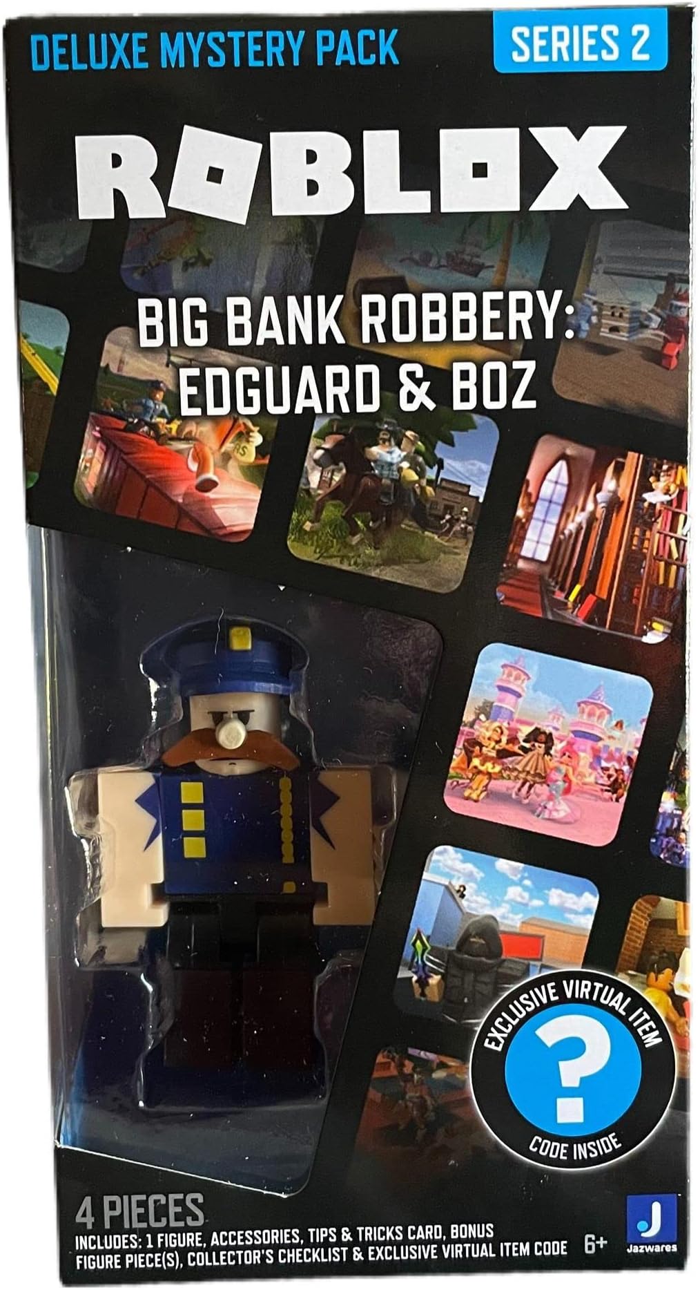 Deluxe Mystery Pack Action Figure Series 1 - Includes Exclusive Virtual Item (Choose Figure) (Big Bank Robbery: Edguard & Boz)