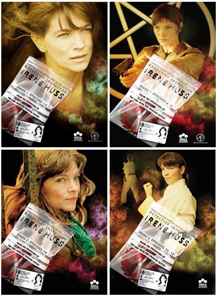 Irene Huss Complete Swedish TV Series Seasons 12 DVD Collection