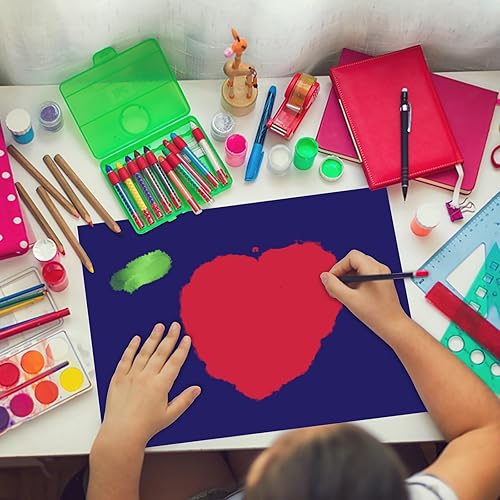 Miniatura 7 de Hoja de plástico ABS de 12 x 16 x 18 pulgadas de grosor, hoja de PVC azul, lámina kydex de plástico moldeable, para bricolaje hecho a mano,