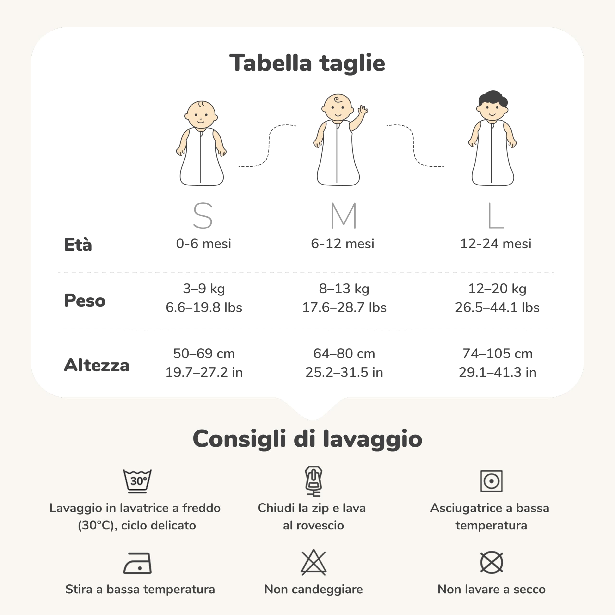 momcozy Sacco Nanna Per Bebè, 1,5 TOG In Fibra Di Bambù, SnapFit Regolabile Sotto Le Ascelle, Fondo Ampio Per Movimento Naturale, Zip A Doppio Cursore Con Protezione