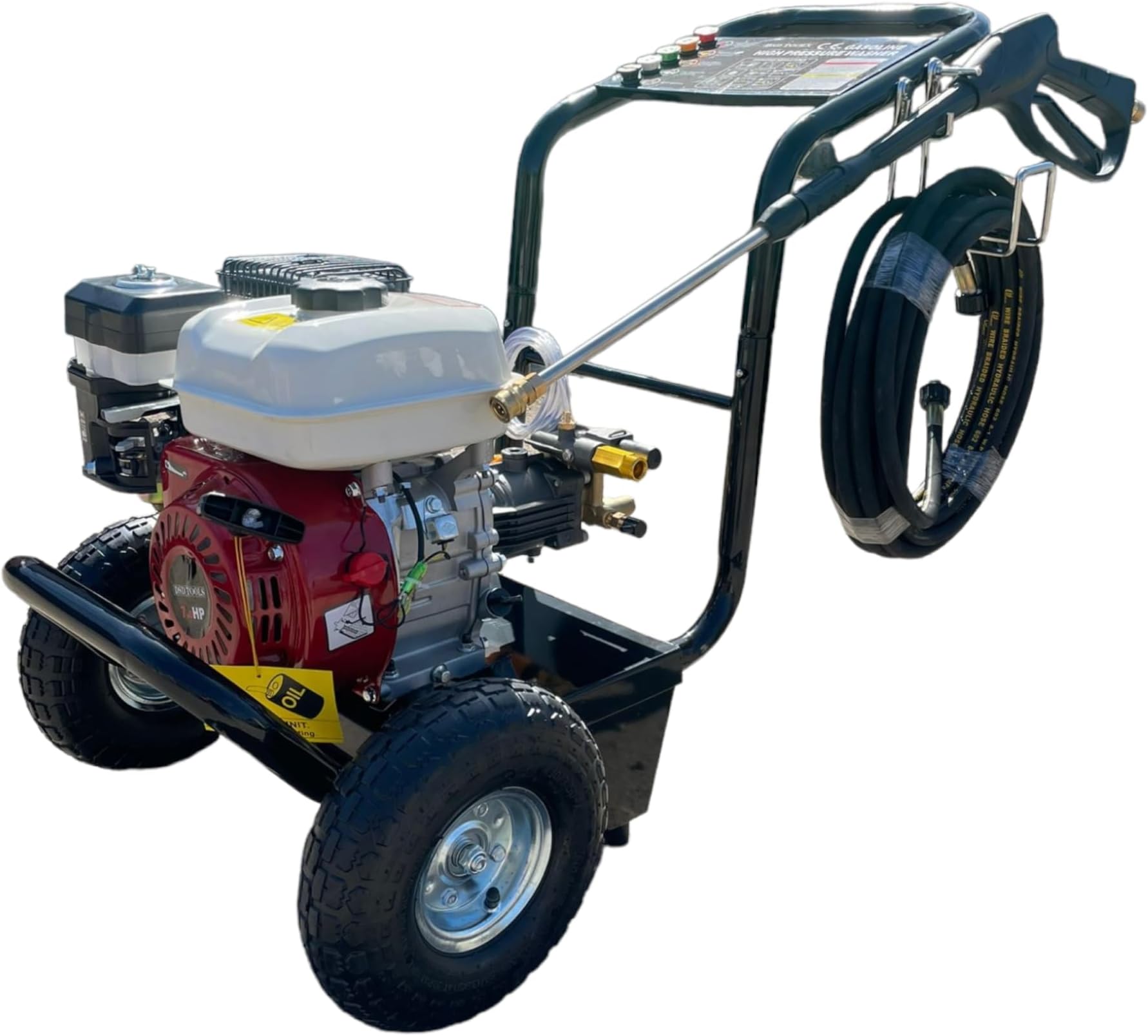 Jet wash professional petrol power jet washer 3500psi 7hp 240 bar German Brand