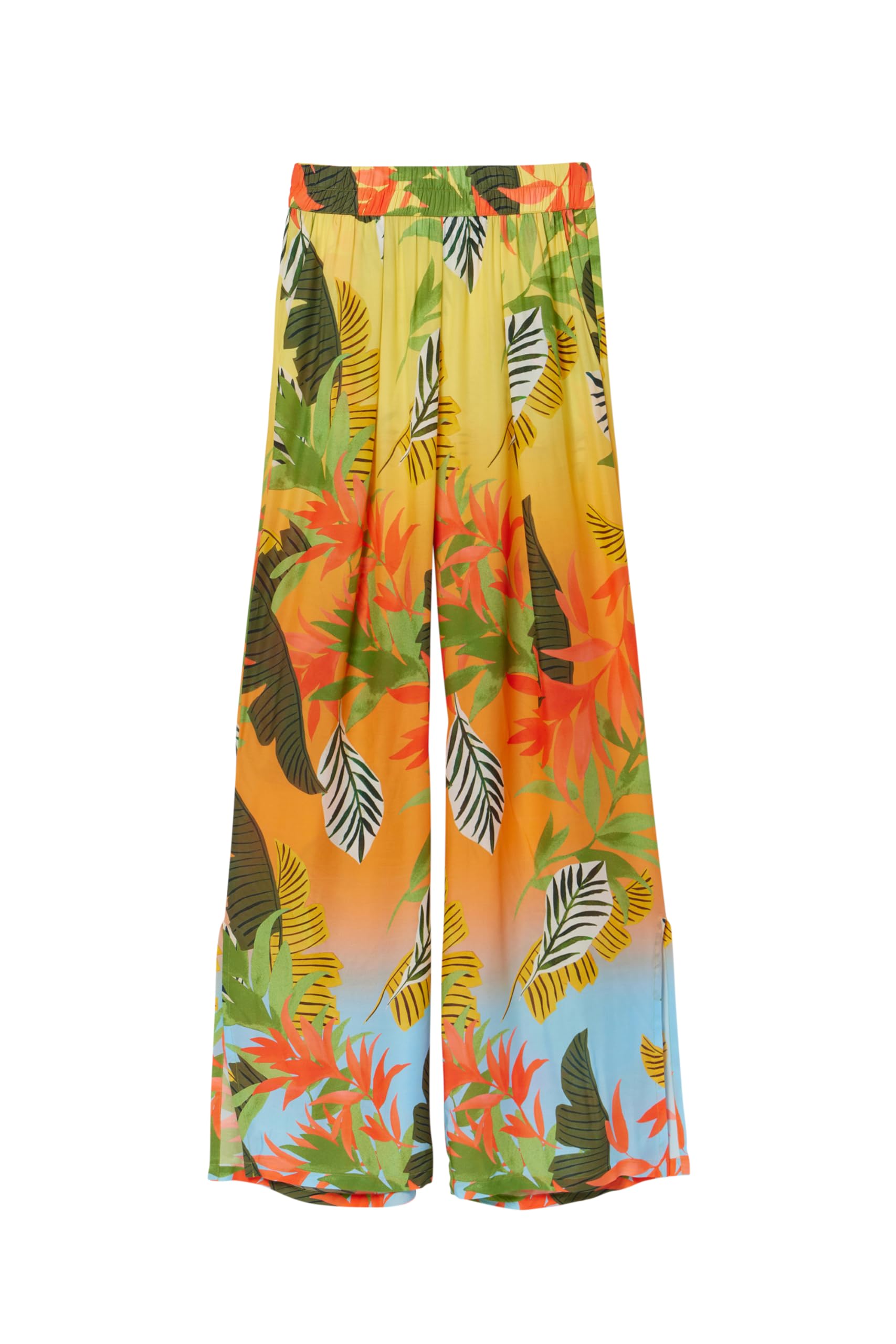 Desigual Pantalon de Bain Tropical Party Bas de Bikini Femme