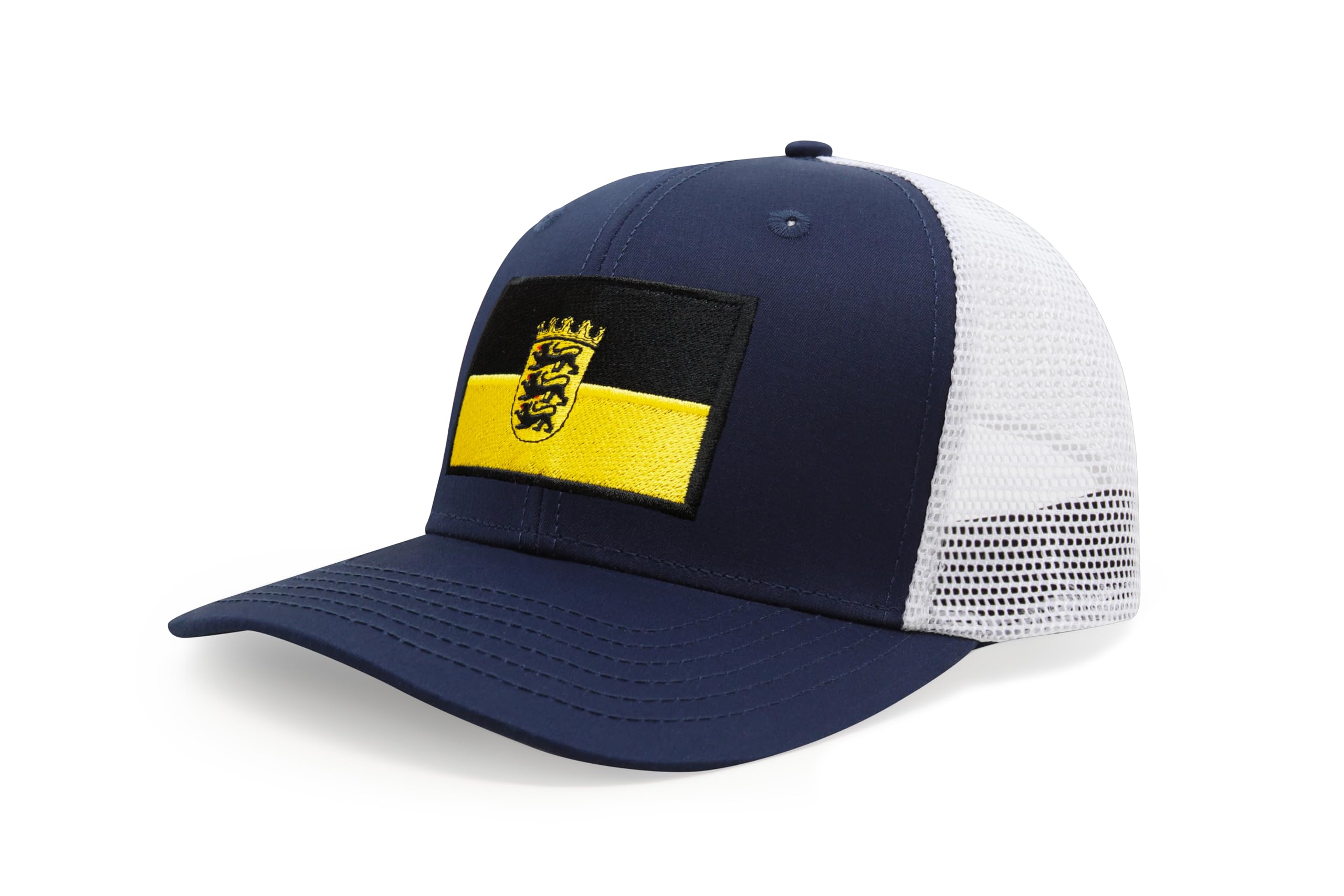 International Tie State Hat for Men and Women, Adjustable Snapback Trucker Baseball Cap with Embroidered Patch
