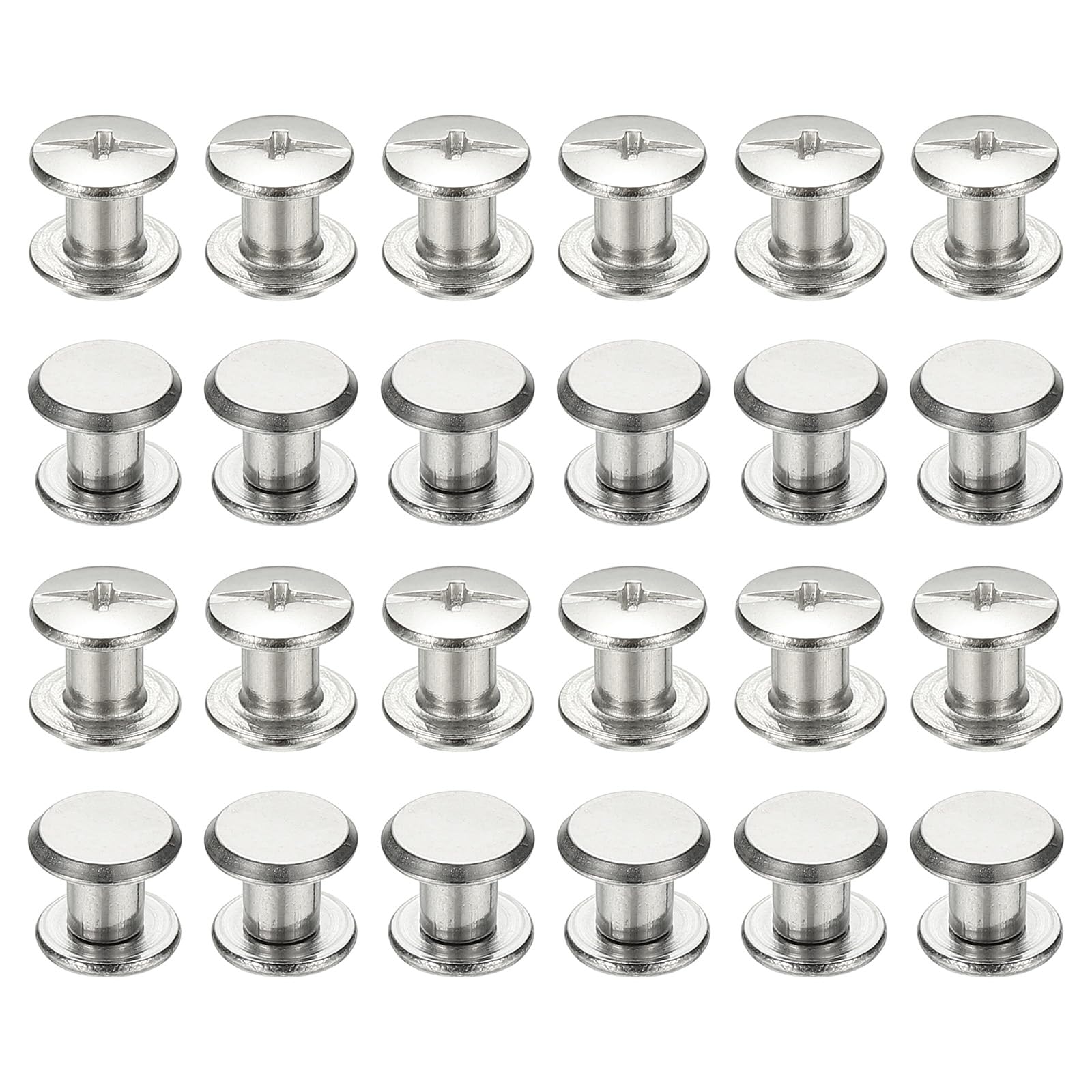 PATIKIL 24 Sets Chicago Screws