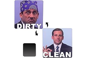 Dishwasher Clean and Dirty Sign Magnet Reversible Kitchen Flip Indicator