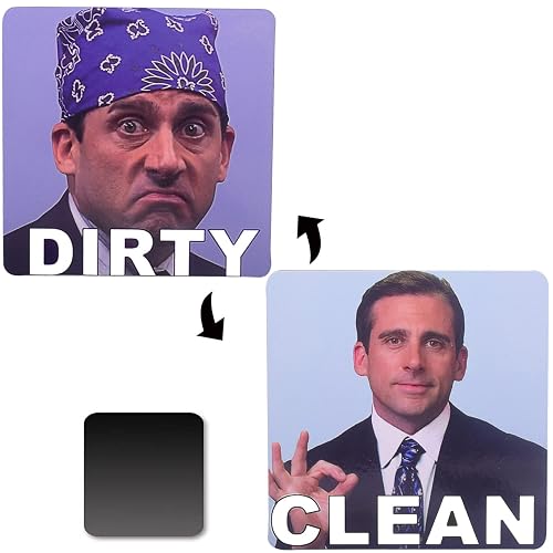 Clean and Dirty Magnet，Dishwasher Magnet Clean Dirty Sign Indicator，Reversible Dish