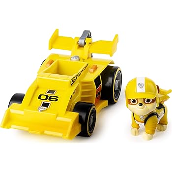 paw patrol race car set