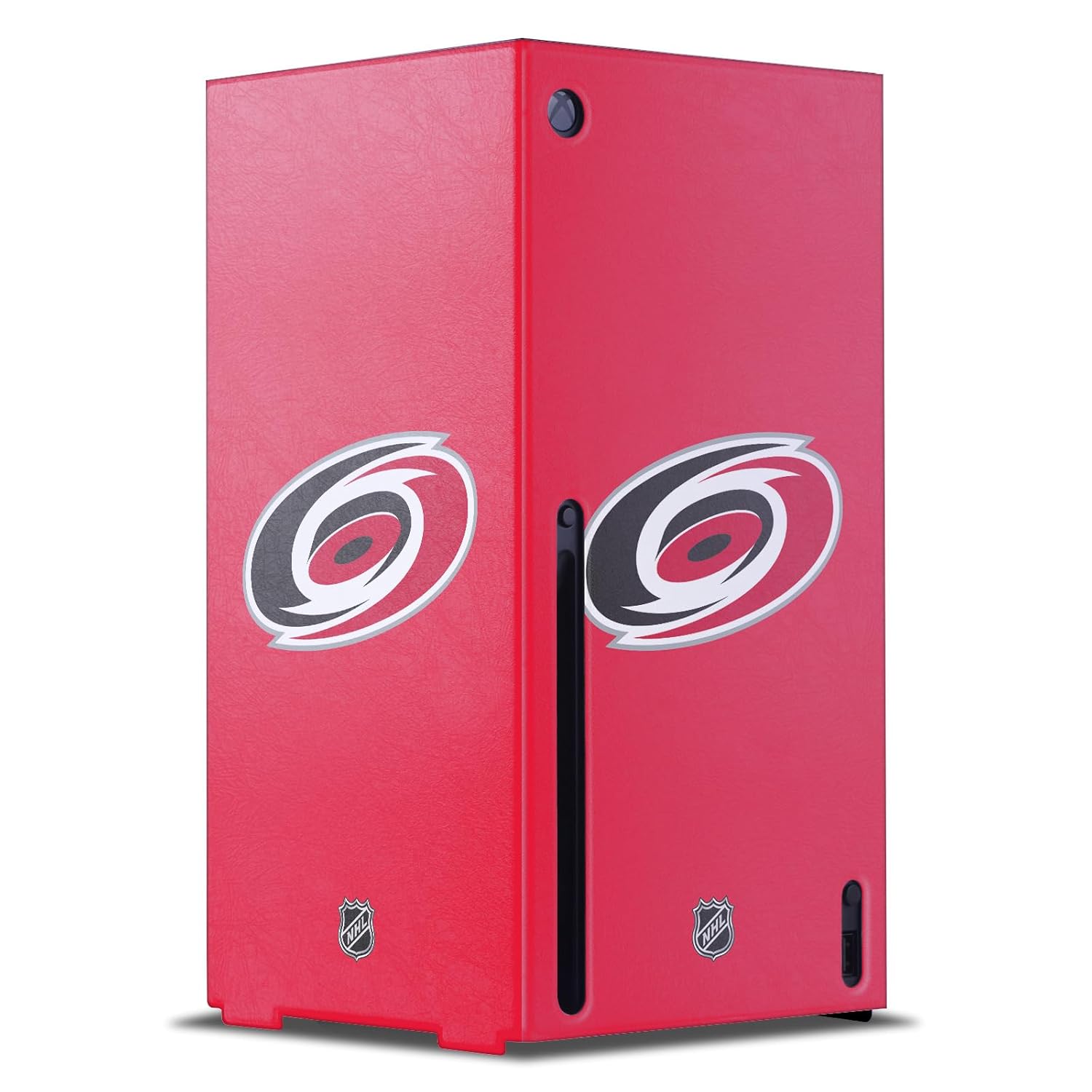 Head Case Designs Officially Licensed NHL Plain Carolina Hurricanes Game Console Wrap Case Cover Compatible With Xbox Series X
