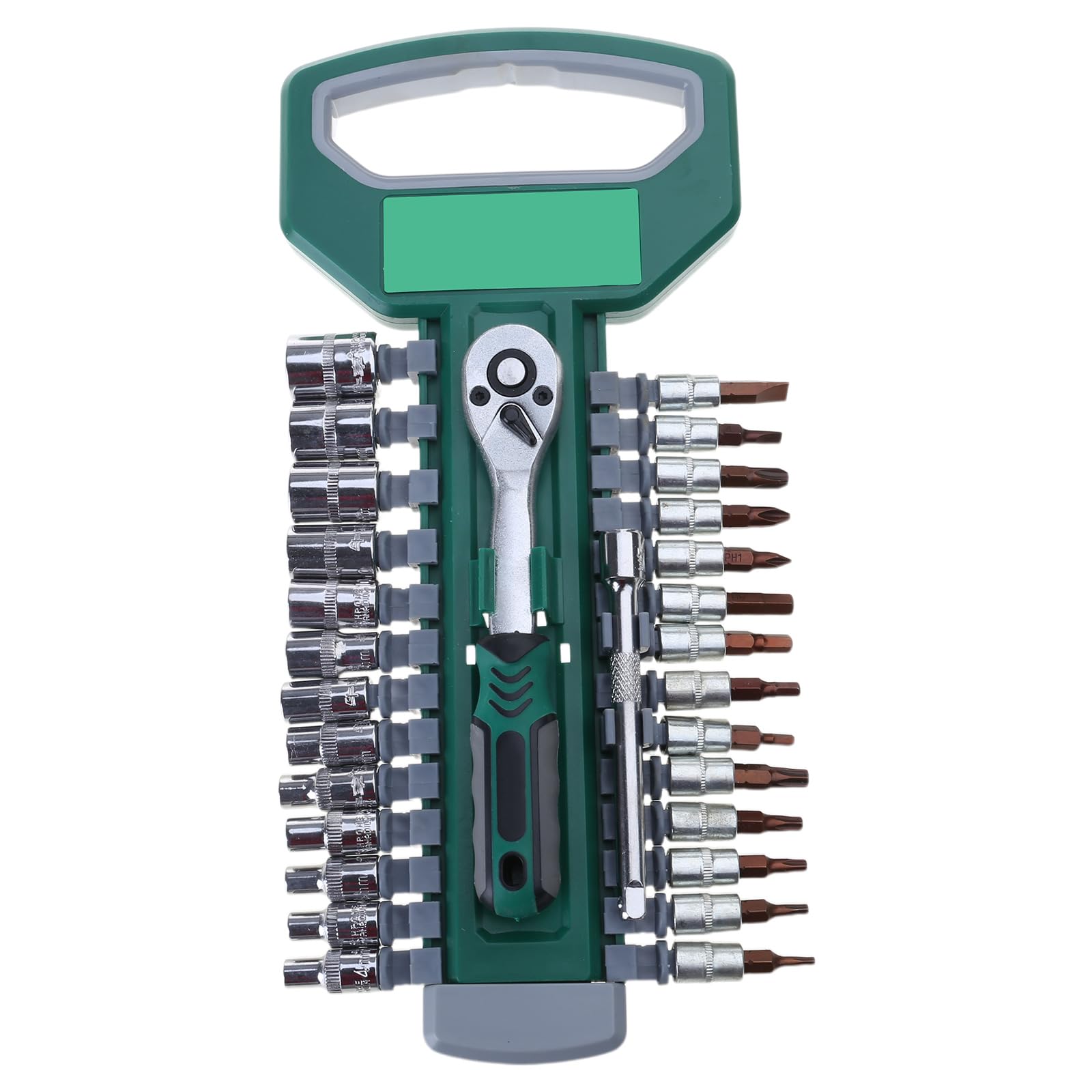 Tsophreniq 1 4Inch 29Pc Set Strength 72 Tooth Ratchets Wrench Spanner Set Offering Wear Resistance Portability For Home Maintenance Ratchets Wrench Set