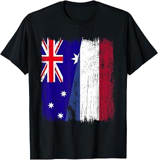 Australia Holland Half Flag Australian Dutch Heritage T-Shirt