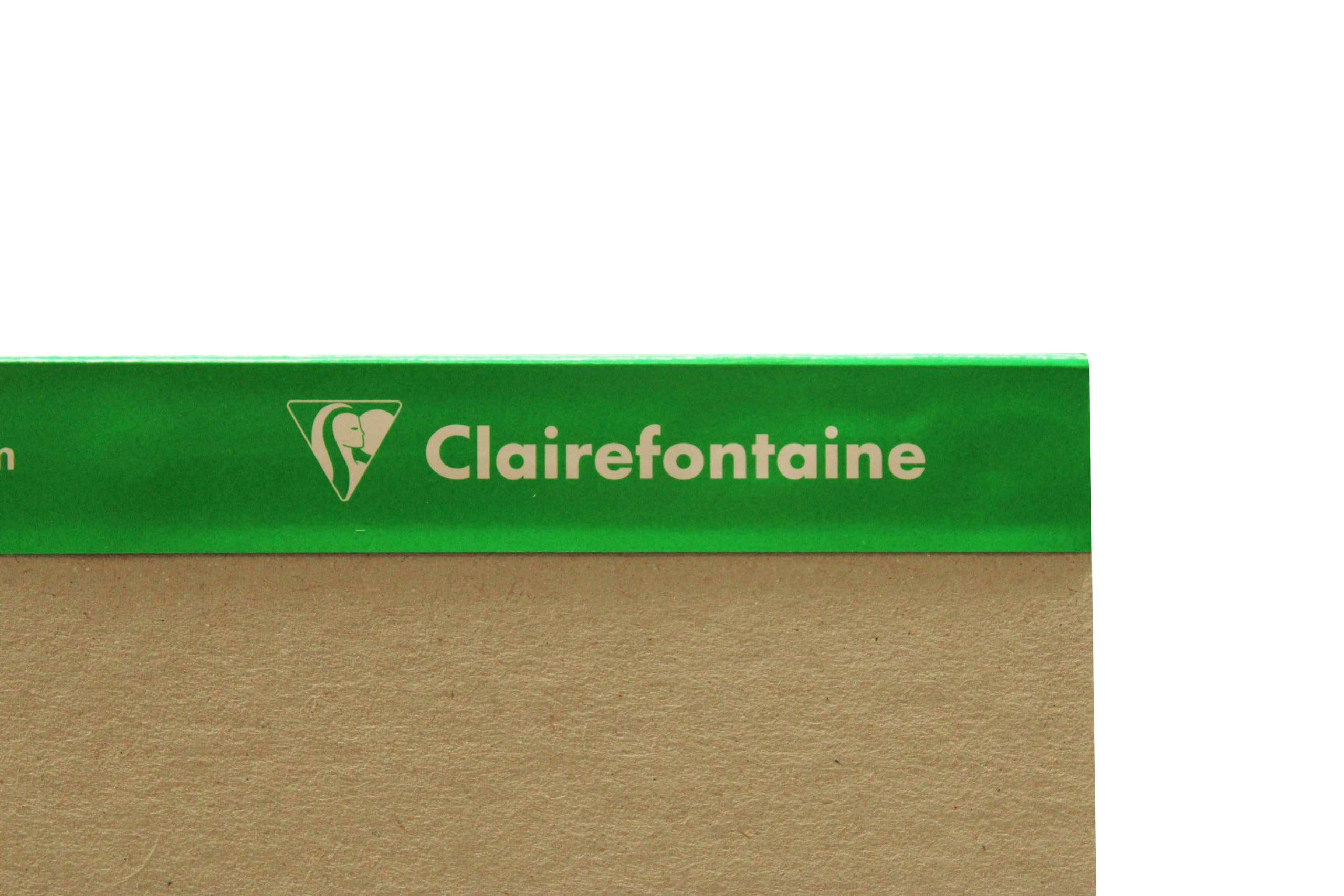 Clairefontaine J103BZ - Block Chartwell, geleimt, 30 Blatt DIN A3 70g 1/10, 1/2 & 1, ideal für die Zeichnung mit Graphitstift., Weiß/hellgrün, 1 Stück