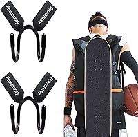 Vista 1 de Pmsanzay Gancho de cubierta de 2 unidades, soporte profesional para patineta, longboard y monopatín eléctrico Universalmente compatible