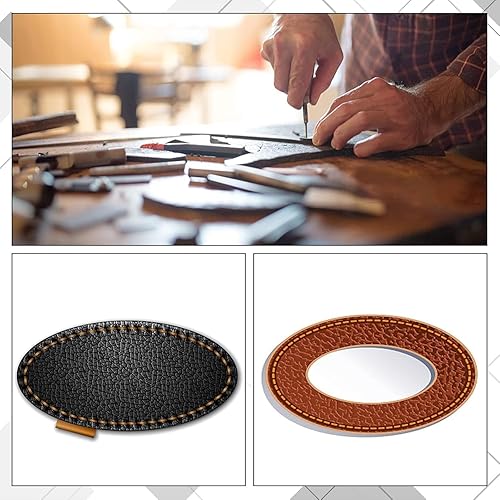 Miniatura 4 de SUPERDANT Herramientas elípticas de perforación de cuero, troqueladora, molde de corte, juego de troqueles de acero de alto carbono, herramienta de