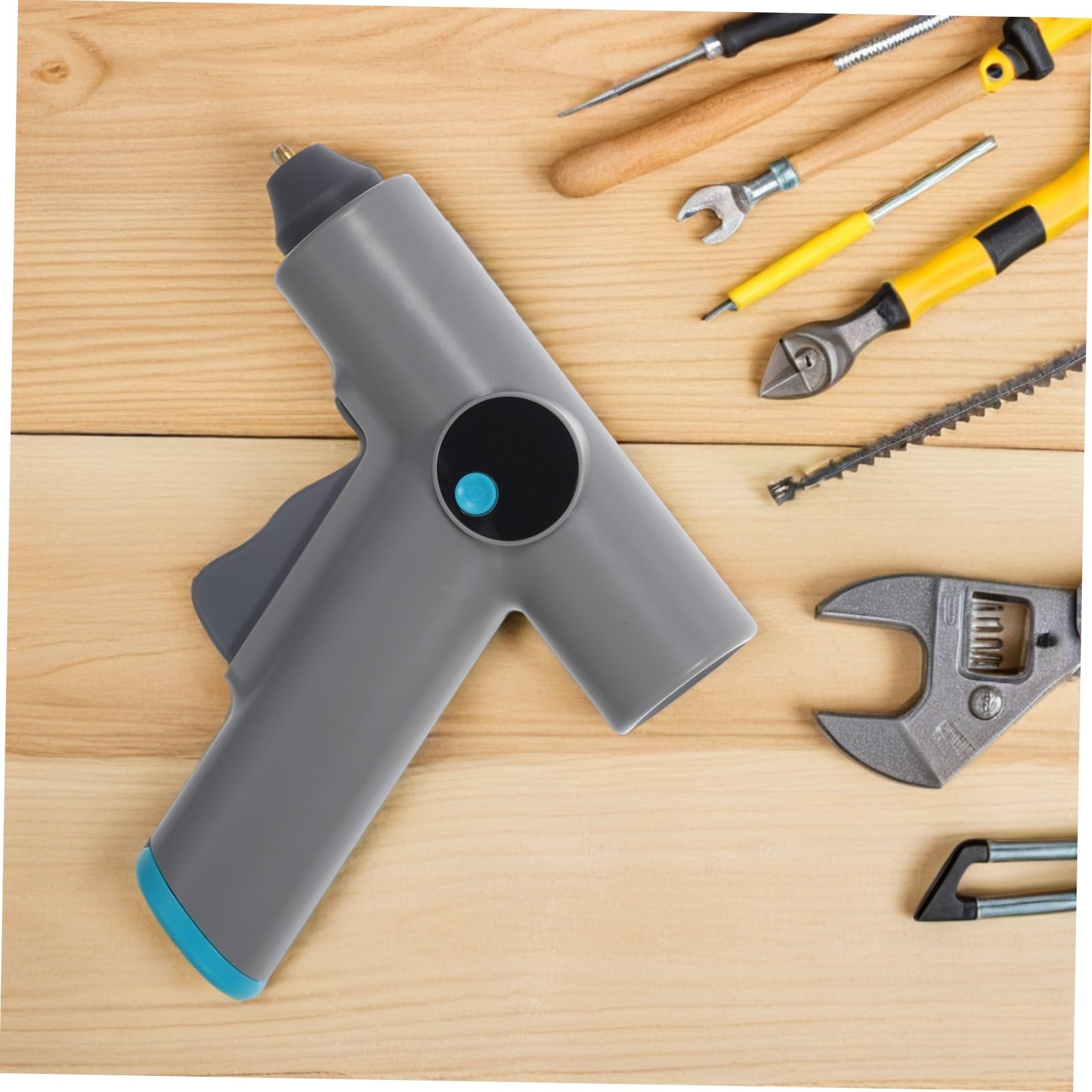 Gatuida Hot Glue Gun Recargable USB con Pantalla Digital de Pegamento Pequeña para Manualidades DIY Adhesivo de Rápida con Barras de Pegamento para Proyectos Escolares y Decoraciones