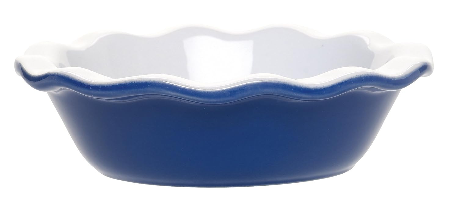 Buy Emile Henry 5Inch Individual Pie Dish, Set of 2, Azure Blue Online
