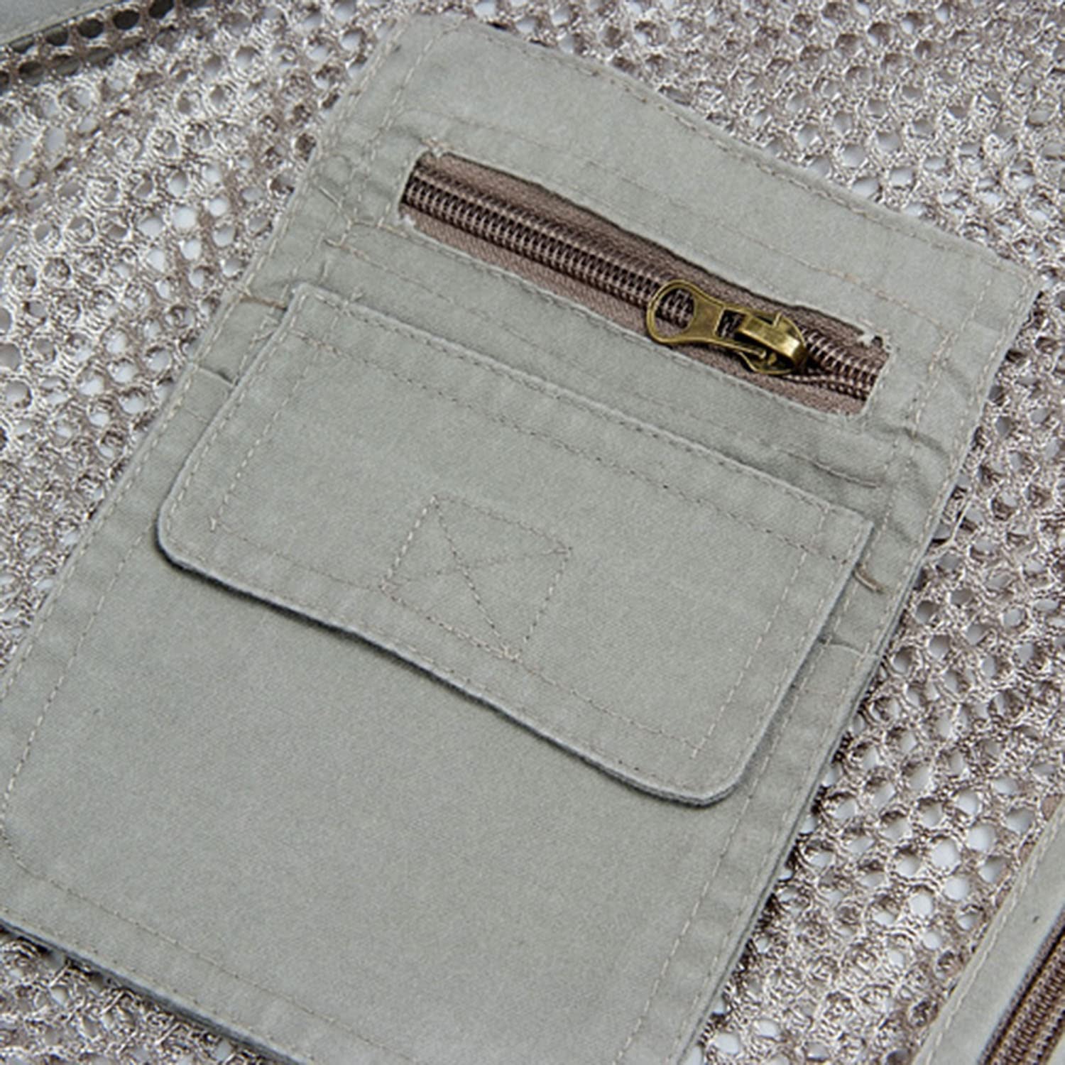 Chaleco Multibolsillos para Hombre Chaleco Exterior Chaqueta Casual De Verano para Pesca Senderismo Viajes Fotografía