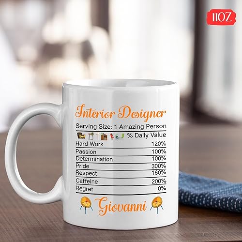 Miniatura 4 de Taza de café personalizada para diseño de interiores, diseño de interiores, taza de diseño de interiores, taza de diseño de interiores, regalo de