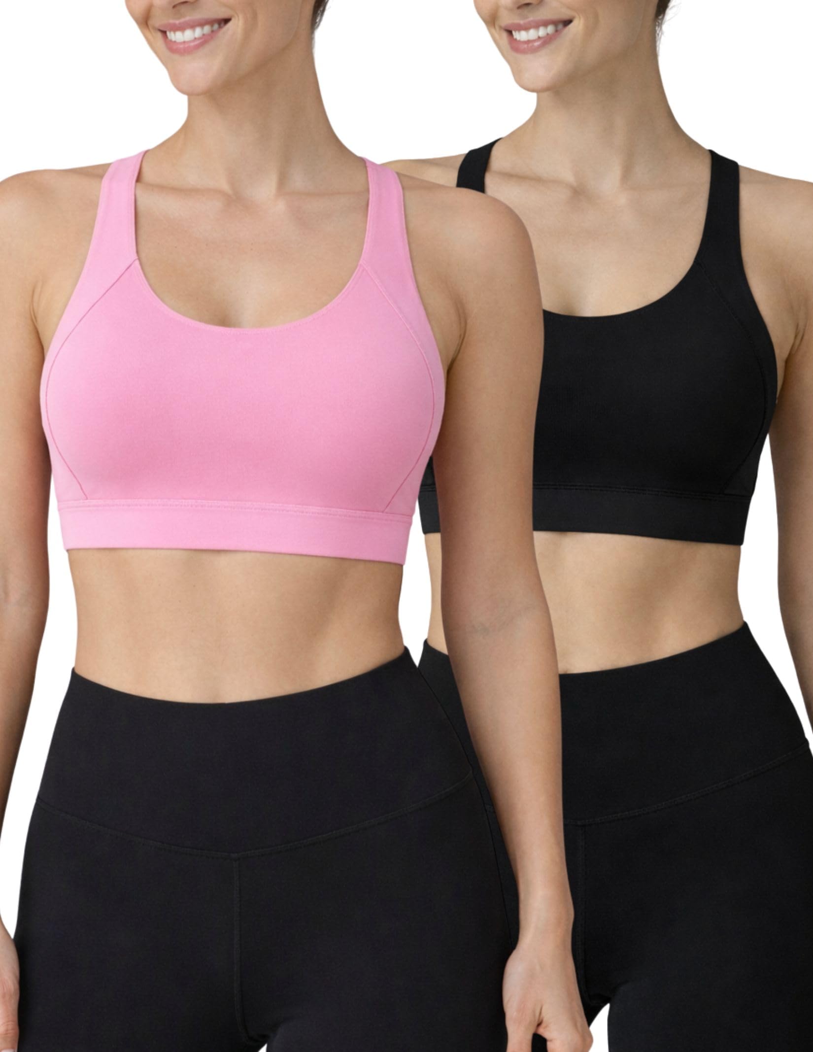 2-Pack High Impact Sports Bra