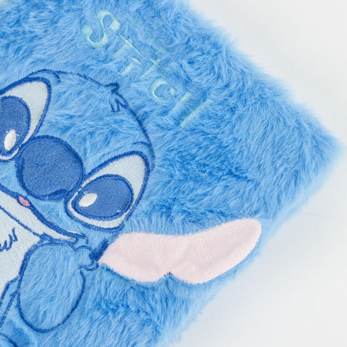 Plush Stitch Notebook - Soft Cover Notebook with Cartoon Character, Ideal for School Use and Original Gift for Disney Fans