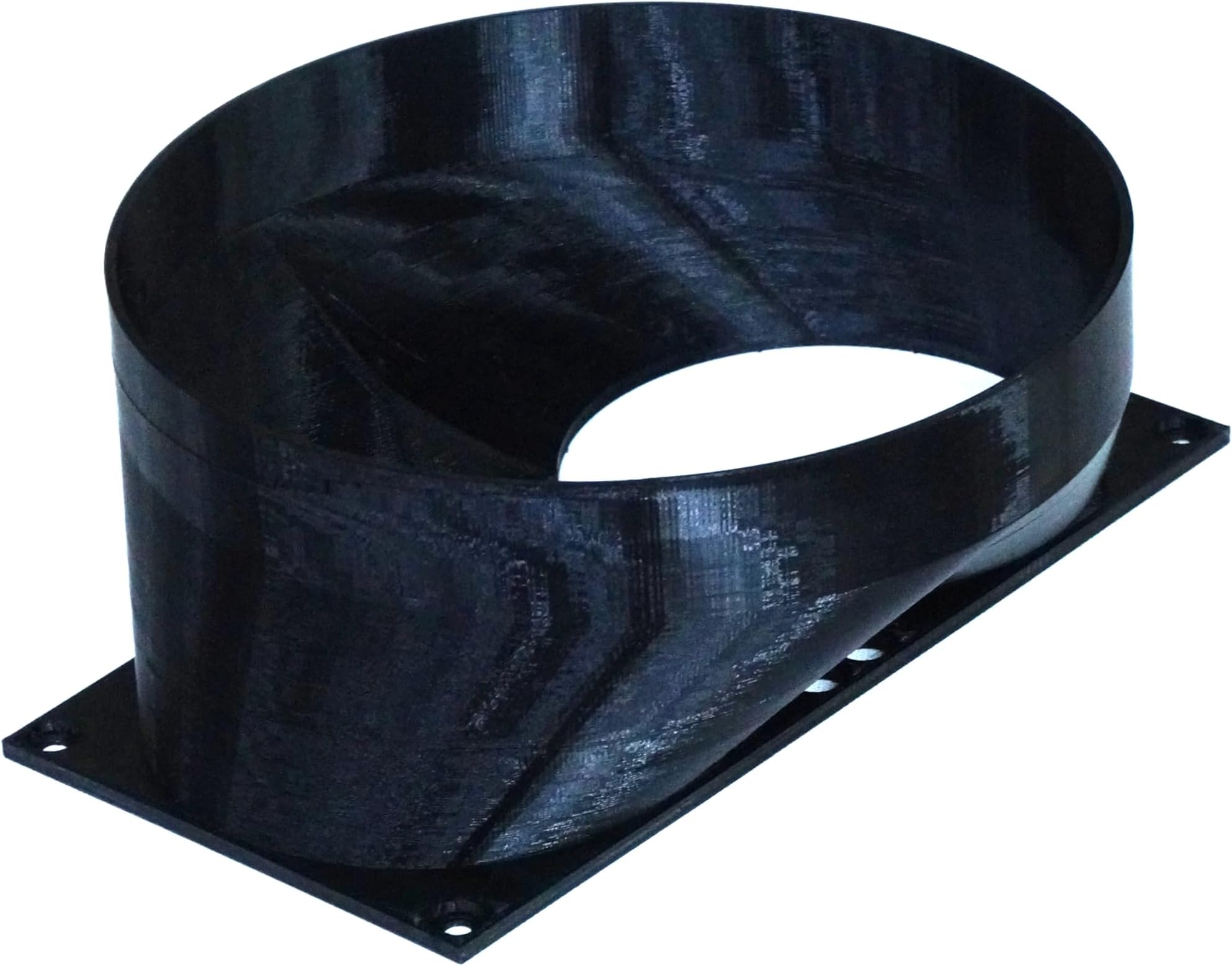 Vaali 240mm to 8 Inch Heat and Noise Management Fan Shroud for ASIC Miner Fan Duct Hose Adapter Compatible with Antminer S19 T19 S17 T17