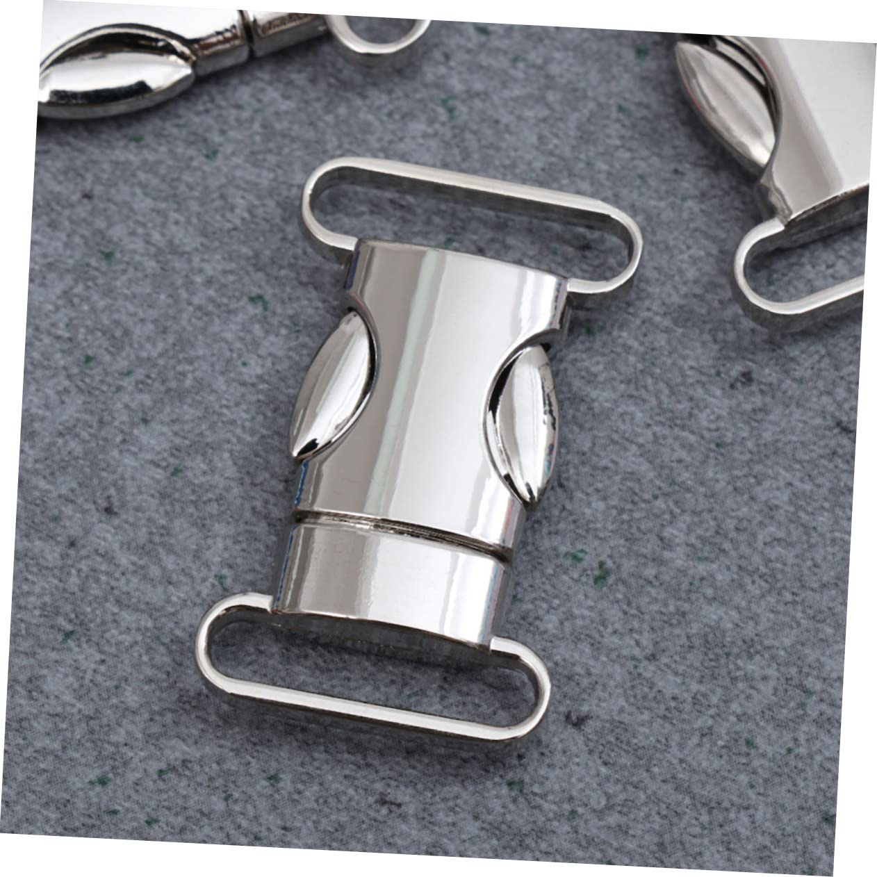 Operitacx 30piezas Hebillas De Lateral De Plata Hebillas De Seguridad Para Cinturones Pulseras y Accesorios De Paracaídas y Mochilas