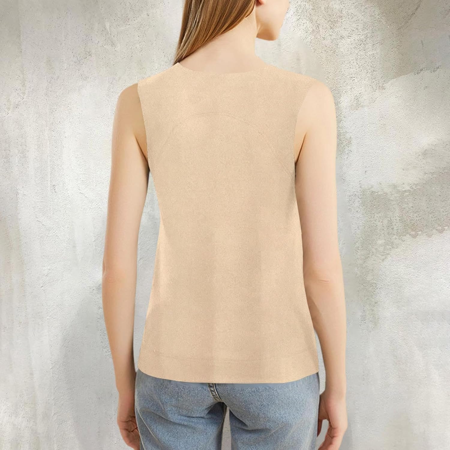 Women's Heated Thermal Tank Top,3 Temp Settings Electric Heated Thermal Underwear Vest Tank Tops,for Winter