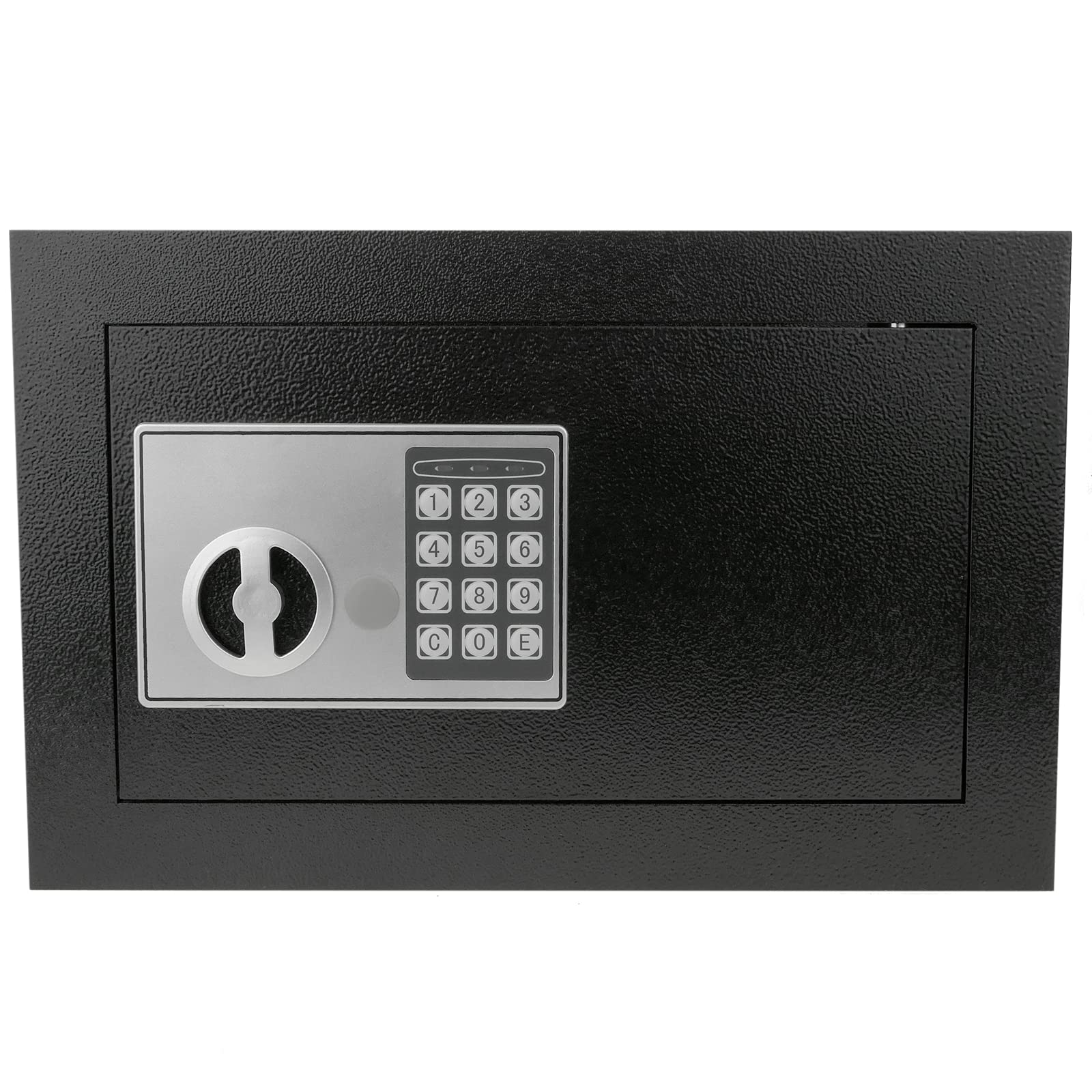PrimeMatik - Caja Fuerte de Seguridad empotrada con código electrónico Digital 36x19x23cm Negra