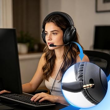 3.5mm Replacement Game Microphone for Kingston Hyper X Cloud III