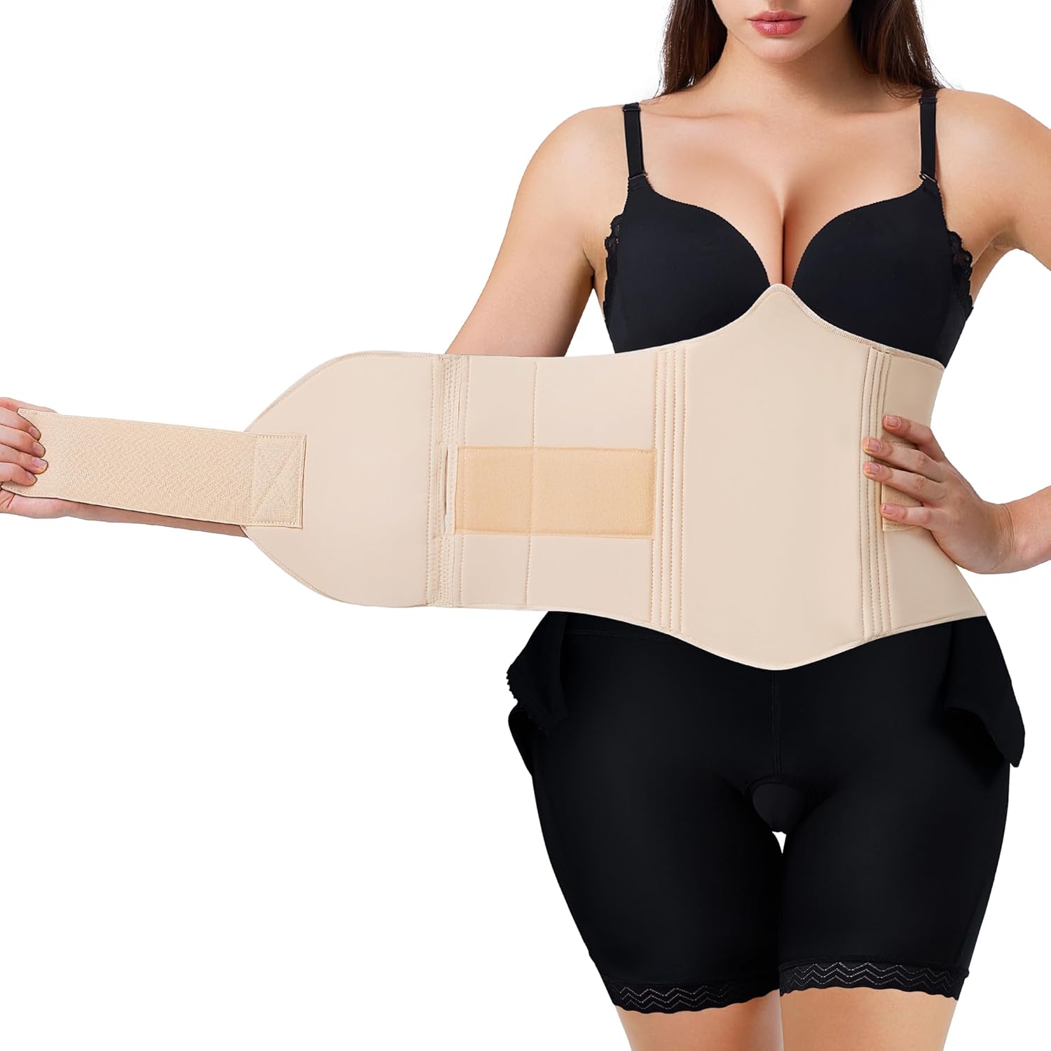 YERKOAD 360 Lipo Foam Ab Board Post Surgery Liposuction Abdominal Compression Boards Tummy Tuck Recovery Waist Cincher