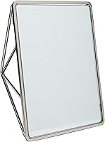 Vista 6 de Espejo de tocador geométrico en cromo