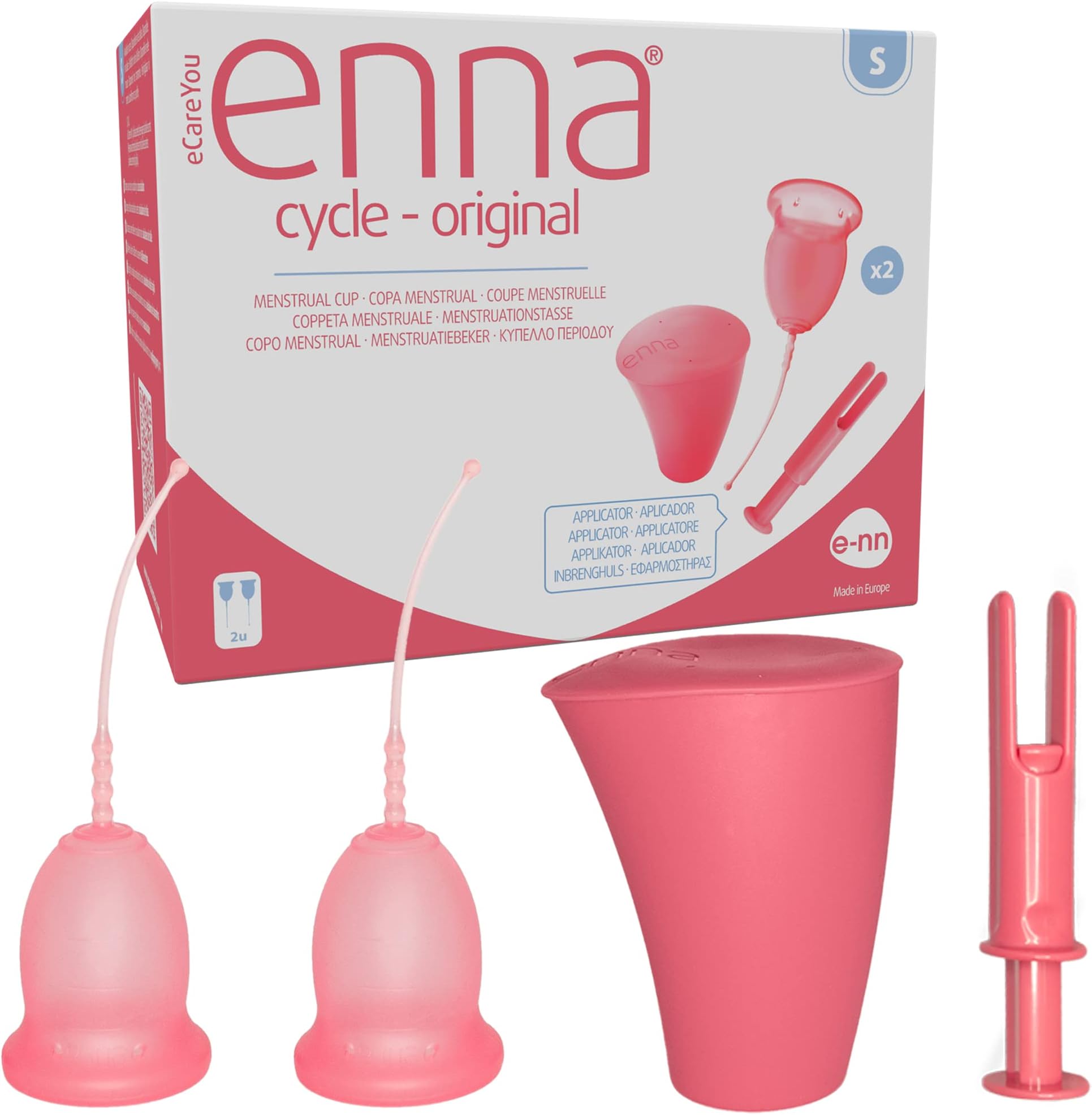 Enna Cup | Twin Pack - Small | 1 X Single