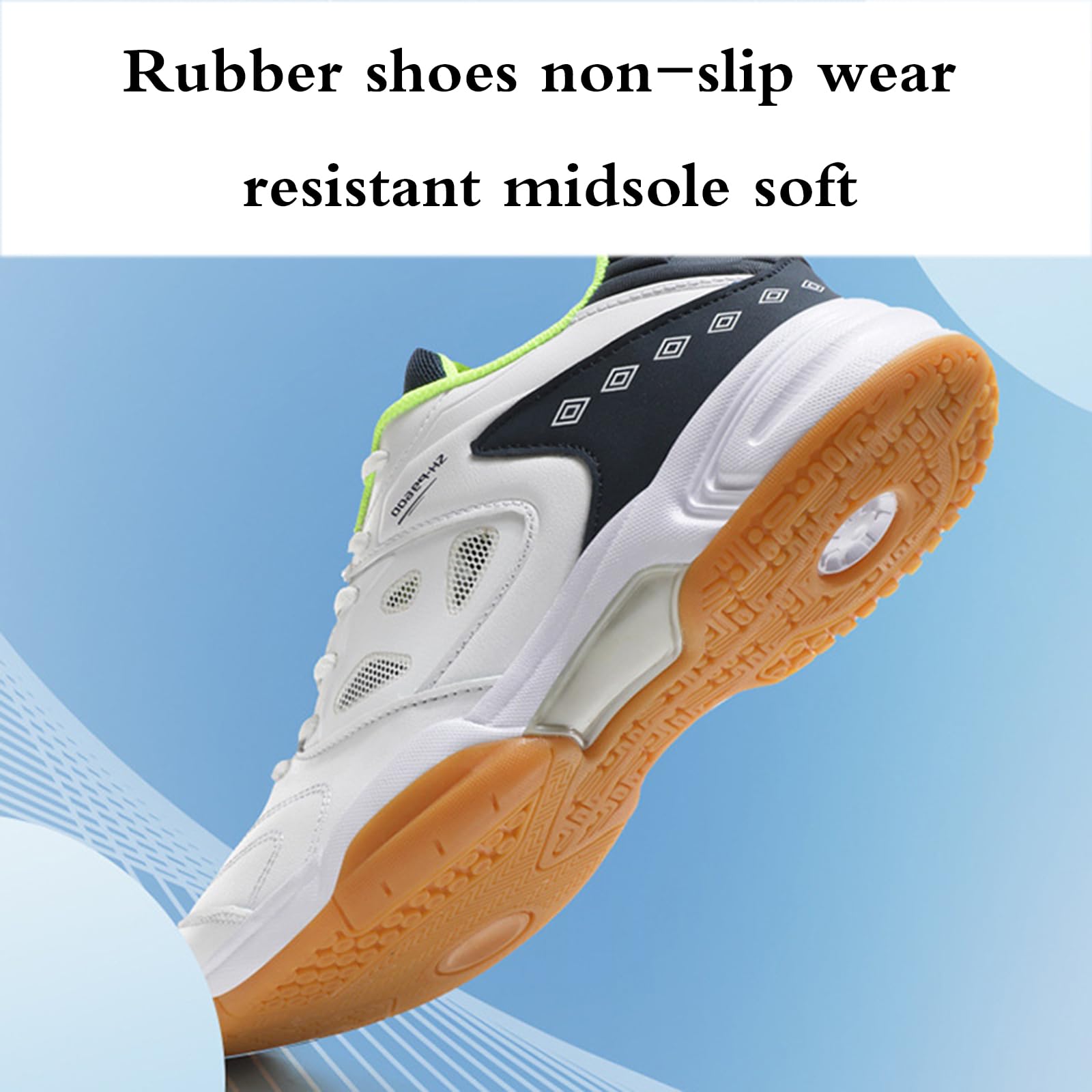 Zapatos De BáDminton Suaves,Zapatos De BáDminton para Hombre Y Mujer,Zapatillas De Voleibol para BáDminton,Rebote RáPido,Transpirable Y Refrescante,para Caminatas Diarias,Ocio,Fitness