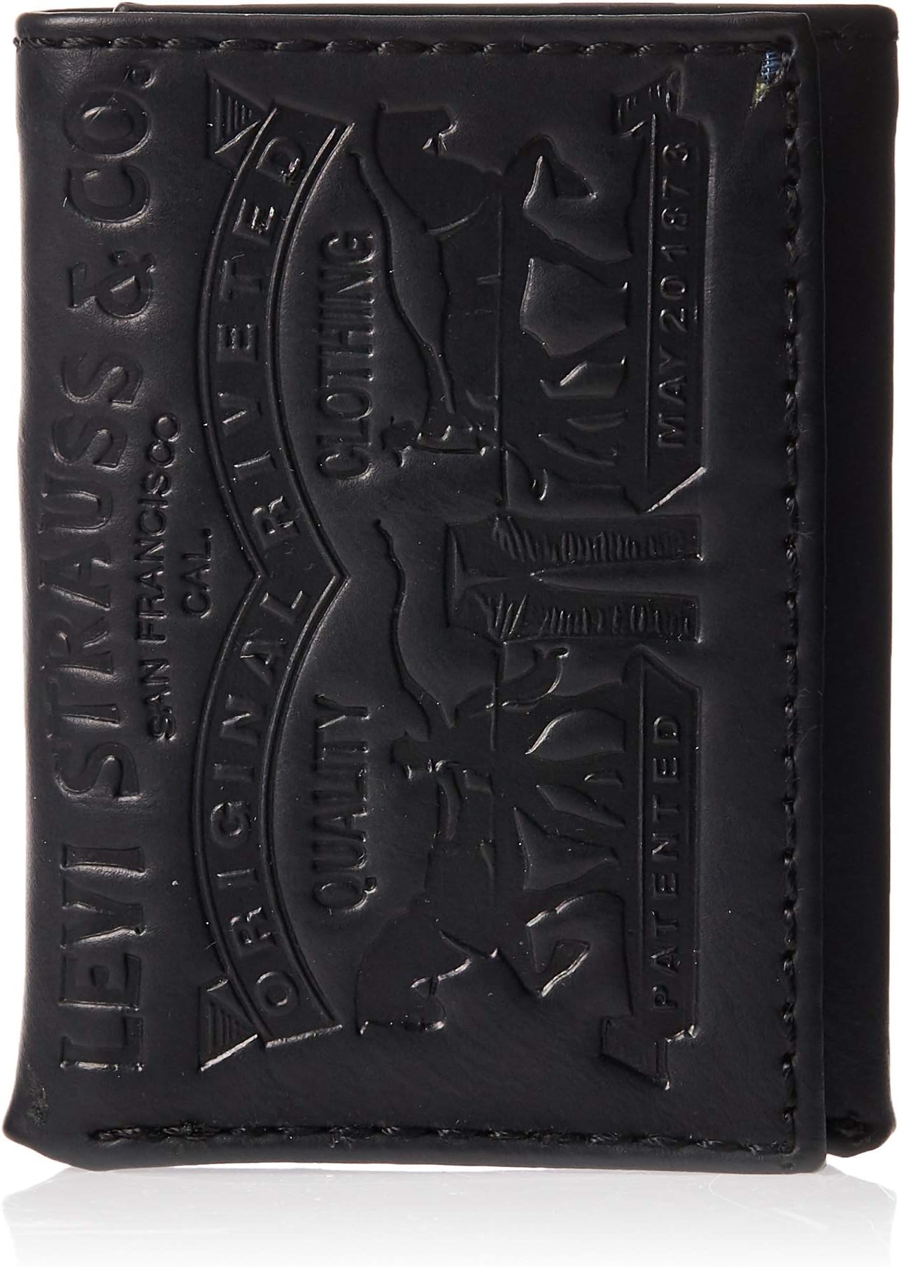 Men's RFID Trifold Wallet - Sleek and Slim Includes ID Window and Credit Card Holder