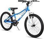 HILAND 20/24 inch Kids Bike for Age 5-12, Kids Mountain Bike for Boys Girls, Children Bicycle, Black/Blue/Pink/Green